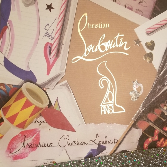 COPY - 20th Anniversary Louboutins Black Pensee 100 mm sz 38.5 Complete Origina… - Picture 15 of 16